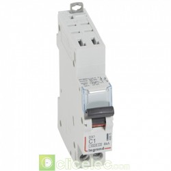 Disjoncteur DX3 1P+NG C1 4500A/6KA AUTO 406875 Legrand