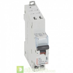 Disjoncteur DX3 1P+NG C3 4500A/6KA AUTO 406877 Legrand