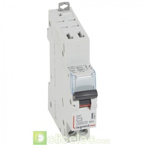 DX3 1P+NG C3 4500A/6KA AUTO 406877 Legrand Disjoncteurs PH+N