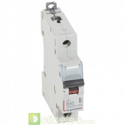 Disjoncteur DX3 1P B40 6000A/10KA 407421 Legrand