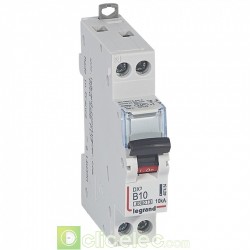 Disjoncteur DX3 1P+NG B10 6000A/10KA 407454 Legrand