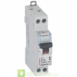 Disjoncteur DX3 1P+NG B16 6000A/10KA 407455 Legrand