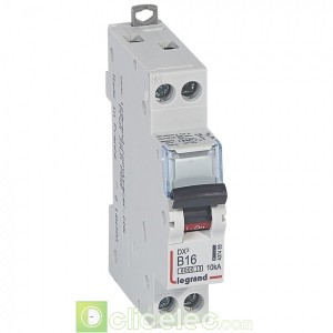 DX3 1P+NG B16 6000A/10KA 407455 Legrand Disjoncteurs PH+N