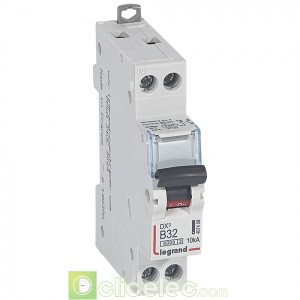 DX3 1P+NG B32 6000A/10KA 407458 Legrand Disjoncteurs PH+N