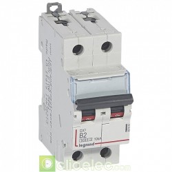 Disjoncteur DX3 2P B2 6000A/10KA 407491 Legrand