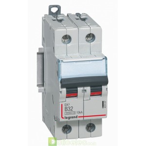 DX3 2P B32 6000A/10KA 407497 Legrand Disjoncteurs PH+N