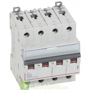 DX3 4P B32 6000A/10KA 407598 Legrand Disjoncteurs PH+N