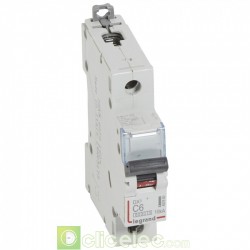 Disjoncteur DX3 1P C6 6000A/10KA 407650 Legrand