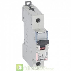 Disjoncteur DX3 1P C32 6000A/10KA 407657 Legrand