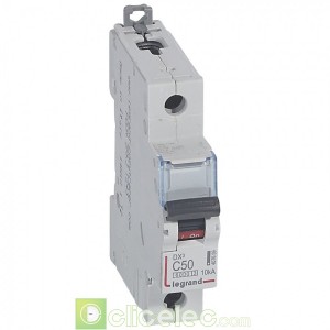 DX3 1P C50 6000A/10KA 407659 Legrand Disjoncteurs PH+N