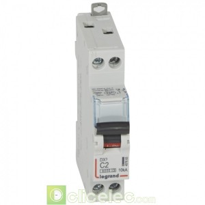 DX3 1P+NG C2 6000A/10KA 407693 Legrand Disjoncteurs PH+N