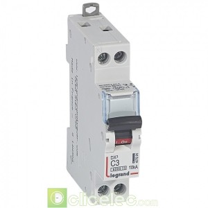 DX3 1P+NG C3 6000A/10KA 407694 Legrand Disjoncteurs PH+N