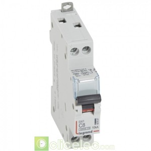 DX3 1P+NG C8 6000A/10KA 407697 Legrand Disjoncteurs PH+N