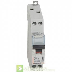 DX3 1P+NG C32 6000A/10KA 407703 Legrand Disjoncteurs PH+N