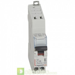 Disjoncteur DX3 1P+NG C16 6000A/10KA AUTO 407714 Legrand