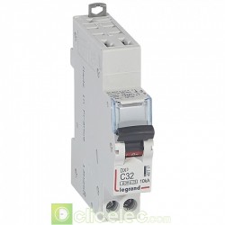 Disjoncteur DX3 1P+NG C32 6000A/10KA AUTO 407717 Legrand