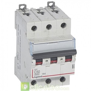 DX3 3P C50 6000A/10KA 407834 Legrand Disjoncteurs PH+N