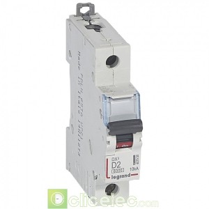 DX3 1P D2 6000A/10KA 407950 Legrand Disjoncteurs PH+N