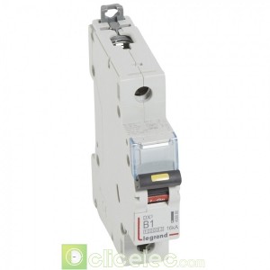 DX3 1P B1 10000A/16KA 408880 Legrand Disjoncteurs PH+N