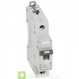 DX3 1P B10 10000A/16KA 408885 Legrand Disjoncteurs PH+N