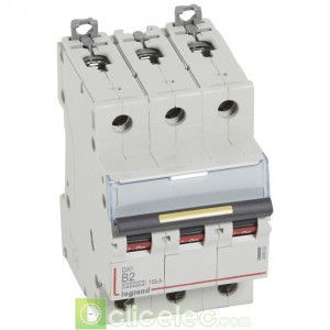 DX3 3P B2 10000A/16KA 409002 Legrand Disjoncteurs PH+N