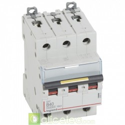 Disjoncteur DX3 3P B40 10000A/16KA 409012 Legrand