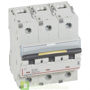 DX3 3P B100 10000A/16KA 409016 Legrand Disjoncteurs PH+N