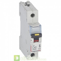 Disjoncteur DX3 1P C40 10000A/16KA 409137 Legrand