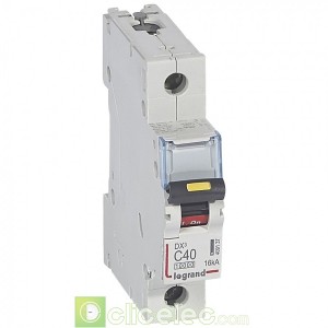 DX3 1P C40 10000A/16KA 409137 Legrand Disjoncteurs PH+N