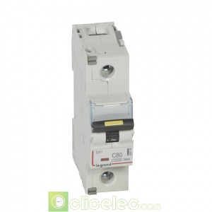 DX3 1P C80 10000A/16KA 409140 Legrand Disjoncteurs PH+N