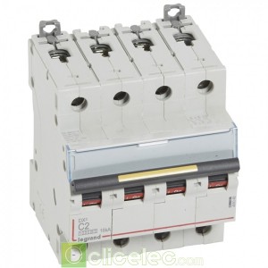 DX3 4P C2 10000A/16KA 409348 Legrand Disjoncteurs PH+N