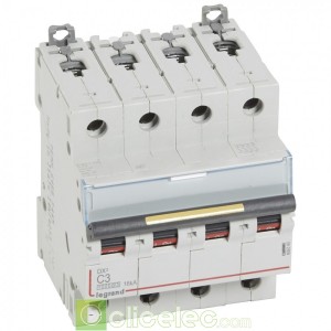 DX3 4P C3 10000A/16KA 409349 Legrand Disjoncteurs PH+N