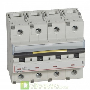 DX3 4P C80 10000A/16KA 409362 Legrand Disjoncteurs PH+N