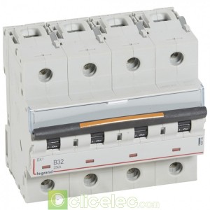 DX3 4P B32 25KA 409745 Legrand Disjoncteurs PH+N