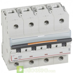 DX3 4P B50 25KA 409747 Legrand Disjoncteurs PH+N