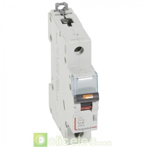 DX3 1P C2 25KA 409752 Legrand Disjoncteurs PH+N