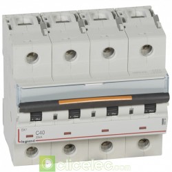 Disjoncteur DX3 4P C40 25KA 409798 Legrand