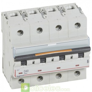 DX3 4P D40 25KA 409850 Legrand Disjoncteurs PH+N