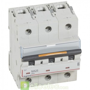 DX3 3P MA25 25KA 409883 Legrand Disjoncteurs PH+N