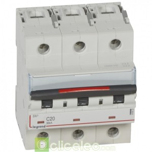 DX3 3P C20 36KA 410022 Legrand Disjoncteurs PH+N