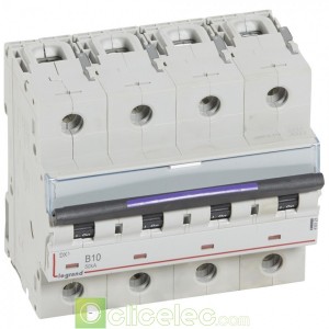 DX3 4P B10 50KA 410121 Legrand Disjoncteurs PH+N