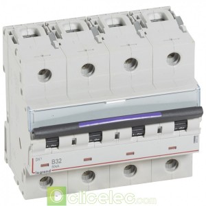 DX3 4P B32 50KA 410125 Legrand Disjoncteurs PH+N