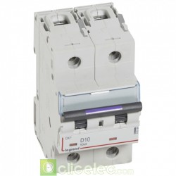 Disjoncteur DX3 2P D10 50KA 410199 Legrand