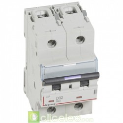 Disjoncteur DX3 2P D32 50KA 410203 Legrand