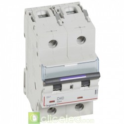 Disjoncteur DX3 2P D40 50KA 410204 Legrand