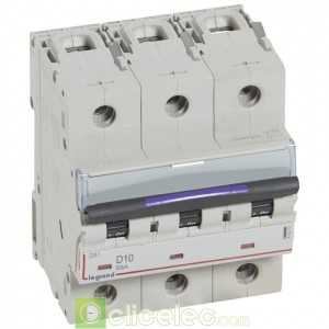 DX3 3P D10 50KA 410212 Legrand Disjoncteurs PH+N