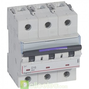 DX3 3P D16 50KA 410213 Legrand Disjoncteurs PH+N