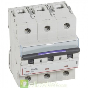 DX3 3P MA16 50KA 410252 Legrand Disjoncteurs PH+N