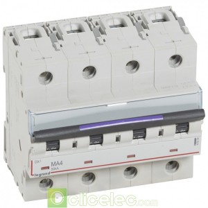 DX3 4P MA4 50KA 410258 Legrand Disjoncteurs PH+N