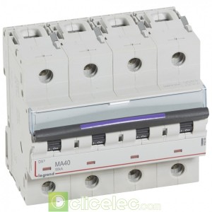 DX3 4P MA40 50KA 410264 Legrand Disjoncteurs PH+N